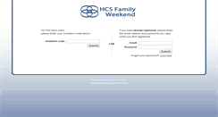 Desktop Screenshot of hcsweekend.com